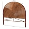 Bali & Pari Seana Bohemian Dark Brown Rattan King Size Standalone Headboard 244-13657-ZORO - alternate 7